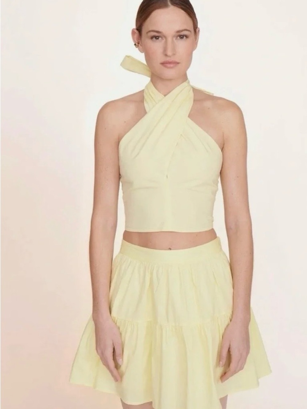 Staud Matching Set (Halter and Skirt)